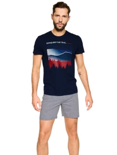 Pánské pyžamo model 20826587 Nature blue - Henderson