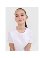 Dívčí hladké tričko model 21816622 - 4F Dívčí hladké tričko model 21816622 - 4F