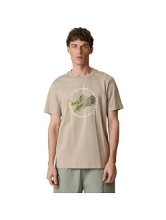 Pánské tričko 4F M2822 beige 4FWSS26TTSHM2822 83S pánské