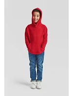 Fruit of the Loom Kids Lightweight Hooded Sweat Dětská mikina s kapucí 16.2009 kelly green Fruit of the Loom Kids Lightweight Hooded Sweat Dětská mikina s kapucí 16.2009 kelly green
