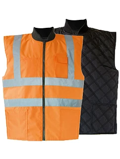 – Oboustranná vesta orange model 22503238 - Korntex