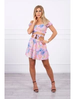 Fialová květinová sada Fialová květinová sada