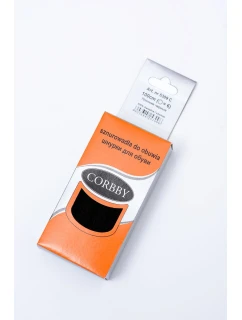 Corbby Bavlněné Černé Ploché Šněrovací