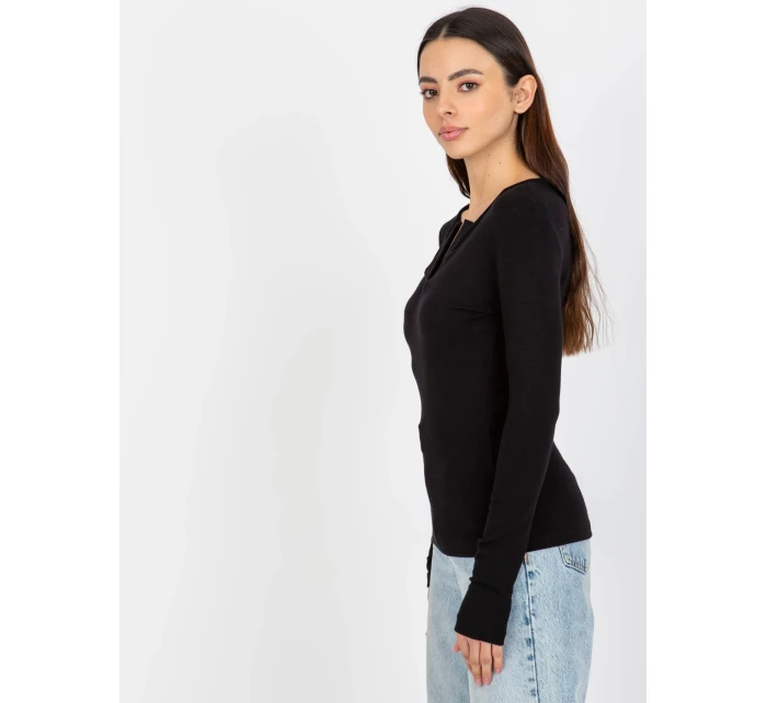 Dámská halenka EM BZ 784.33P černá - FPrice