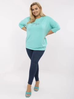 Bluzka RV BZ model 21072619 turkusowy - FPrice