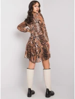 Šaty WN SK 2311 2.76 světle hnědá