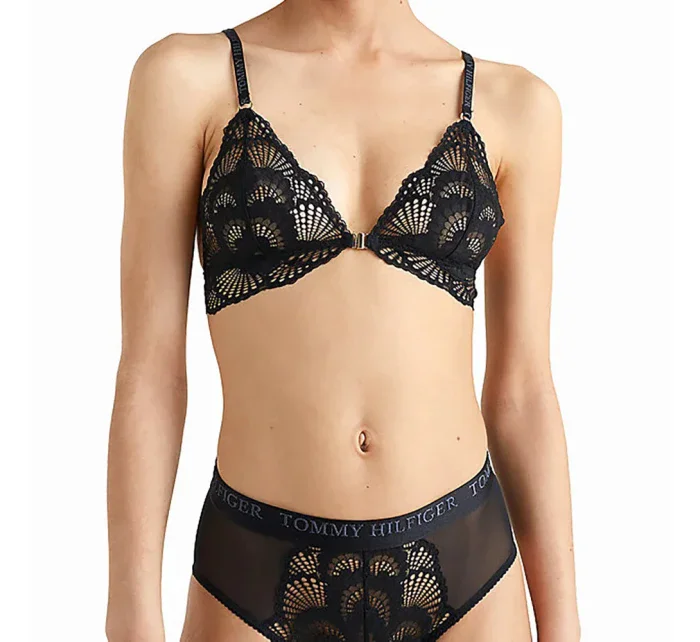 Dámská nevyztužená podprsenka Shell Lace UW0UW03522-BDS - Tommy Hilfiger
