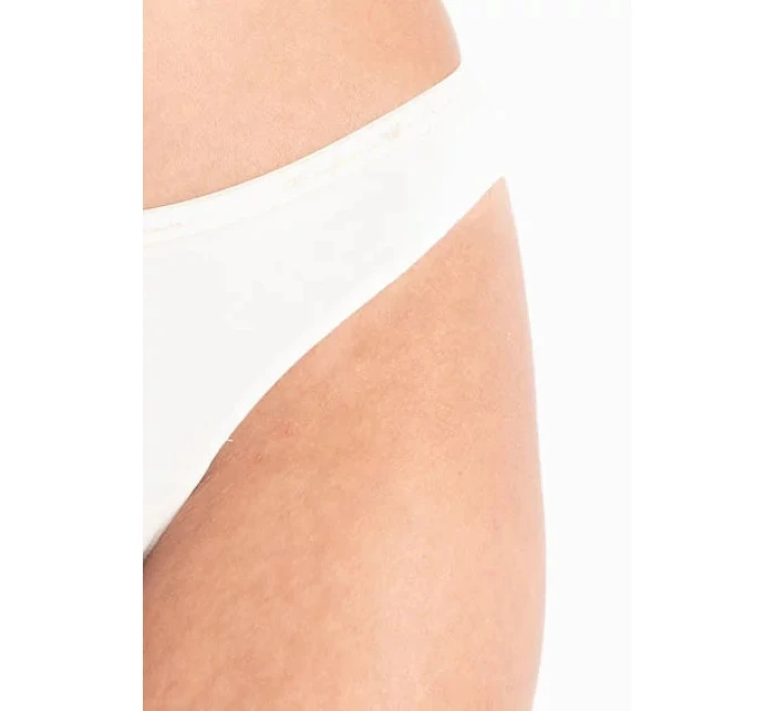 Dámské kalhotky 2 pack 163334 1A223 - 75910 - Zelená, bílá - Emporio Armani