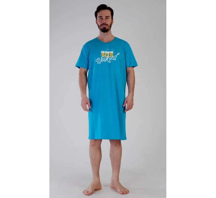 Pánská noční košile s krátkým rukávem model 20162176 - Vienetta MAN