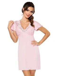 Dámská noční košilka Luiza pink - Donna
