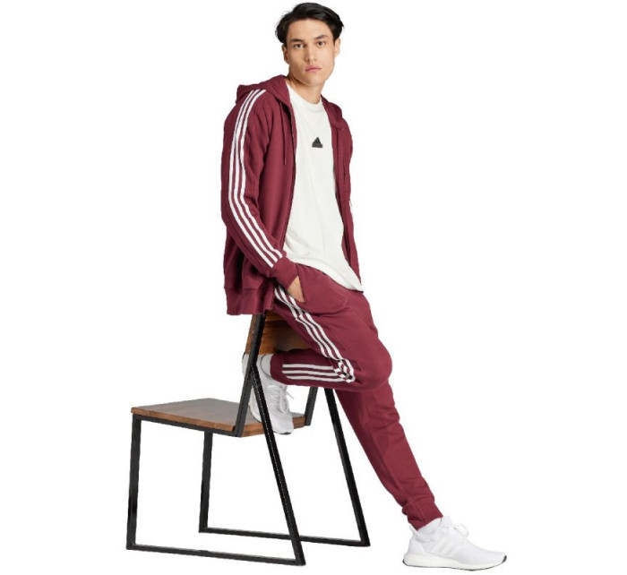 Mikina adidas Essentials French Terry se třemi pruhy a zipem M IS1365