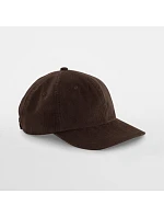 Beechfield B 682 6 panelová kšiltovka "Heritage Cord Cap" 53.0682 brown