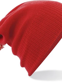 Beechfield B 450B Dětská pletená čepice "Snowstar®" 53.450B bright red/off white