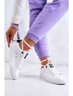 Kožené tenisky Big Star JJ274211 bílé a Černá