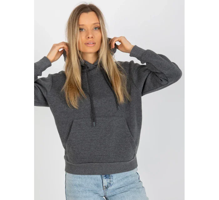 Dámská mikina CT BL F 621124 tmavě šedá