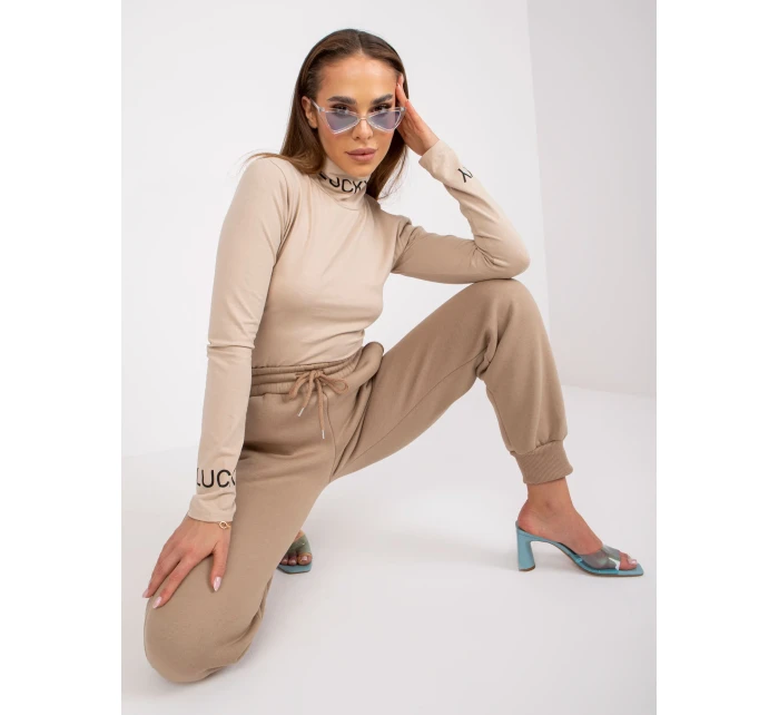 Tepláky EM DR 712.39P tmavě lila