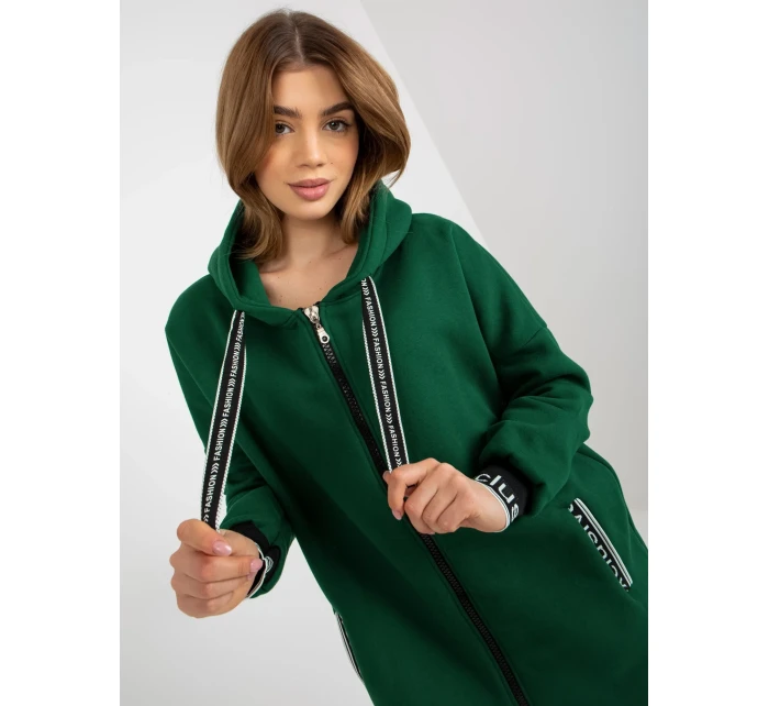 Dámská mikina RV BL 6832.10 tmavě zelená Dámská mikina RV BL 6832.10 tmavě zelená