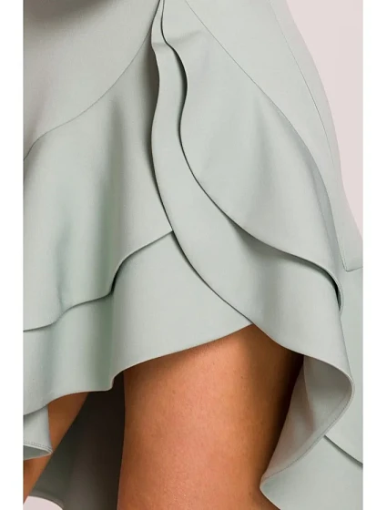 mini šaty mátové model 20970663 - Moe