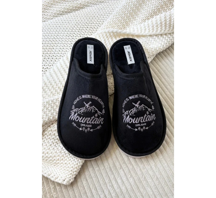 Pánské nazouváky Tiranne – černé