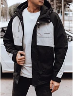 Pánská přechodná bunda TX4916 černo-šedá - FashionStreet