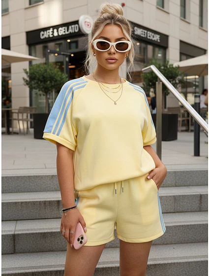 komplet damski typu ze żółty model 22205582 - FashionStreet komplet damski typu ze żółty model 22205582 - FashionStreet
