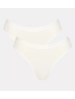 Dámské kalhotky GO Casual High leg 2P - WHITE - SLOGGI WHITE - SLOGGI