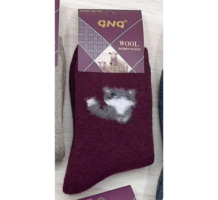 WiK 003 dámské ponožky Angora 978 35-42