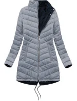 DWUSTRONNA DAMSKA KURTKA ZIMOWA Z KAPTUREM model 21241839 - MHM