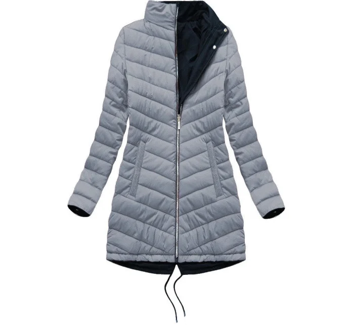 DWUSTRONNA DAMSKA KURTKA ZIMOWA Z KAPTUREM model 21241839 - MHM