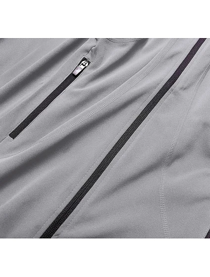 Šedá dámská mikina se stojáčkem model 17059071 - J.STYLE