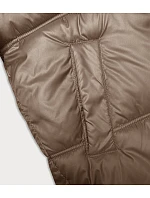 Dámská bunda bomber střihu caramel S'west (B8190-101) Dámská bunda bomber střihu caramel S'west (B8190-101)