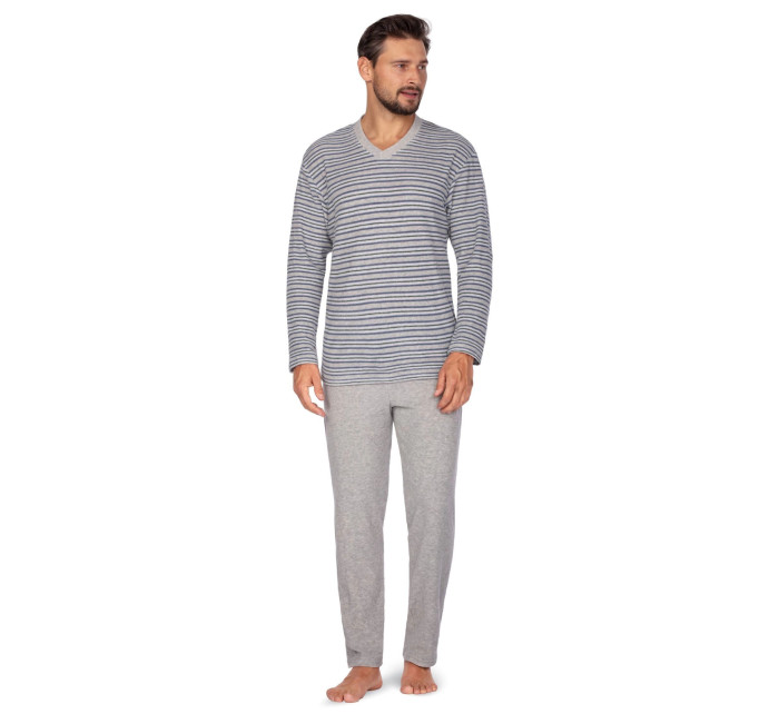 Pánské pyžamo model 19164724 grey plus - Regina