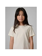 Dívčí hladké tričko 4F 4FJRSS26TTSHF3554-12S dětské