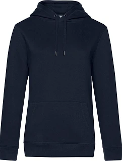 B&C QUEEN Hooded_° Dámská mikina s kapucí 01.W02Q navy blue