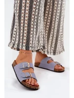 Dámské Pantofle Na Korek Platformě Se Zlatými Přezkami Modré Lisavionea Dámské Pantofle Na Korek Platformě Se Zlatými Přezkami Modré Lisavionea