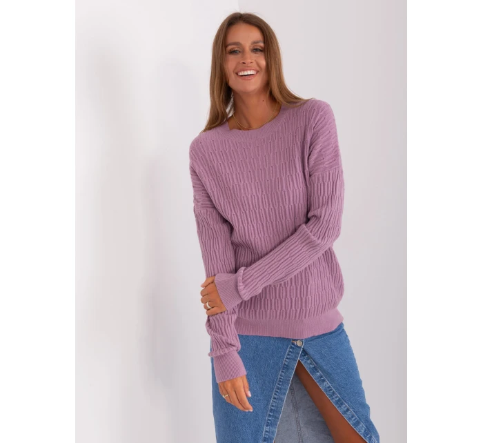Jumper AT SW 2338.14P světle fialová
