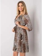 Šaty DHJ SK 11092A 2.01P černá a béžová Šaty DHJ SK 11092A 2.01P černá a béžová