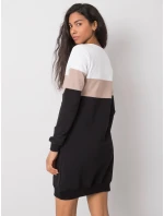 Šaty RV SK 5869.04 bílo-černé