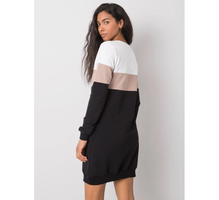 Šaty RV SK 5869.04 bílo-černé