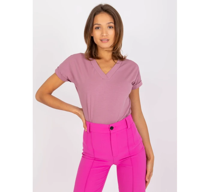 Tričko RV TS 7666.19 tmavě růžová Tričko RV TS 7666.19 tmavě růžová