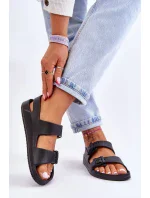 Dámské lehké sandály Big Star -černé