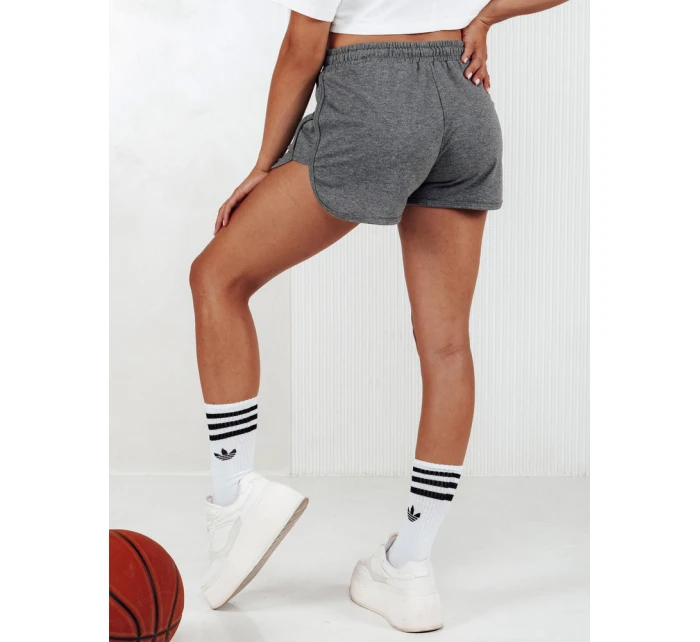 Dámské teplákové šortky GO SPORT tmavě šedé FashionStreet SY0415