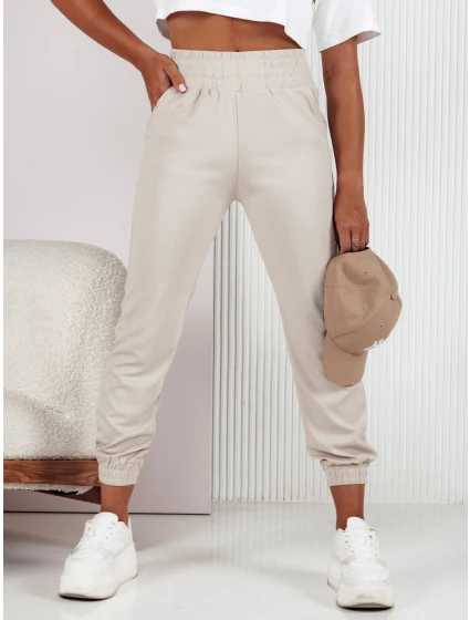 FASHIONCORE dámské tepláky béžové FashionStreet UY2159