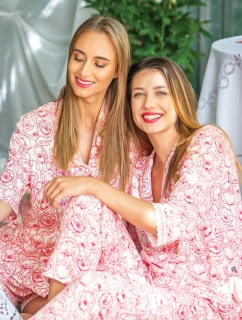 Pyžamo Key LNS 564 A26 kr/r S-XL na zip