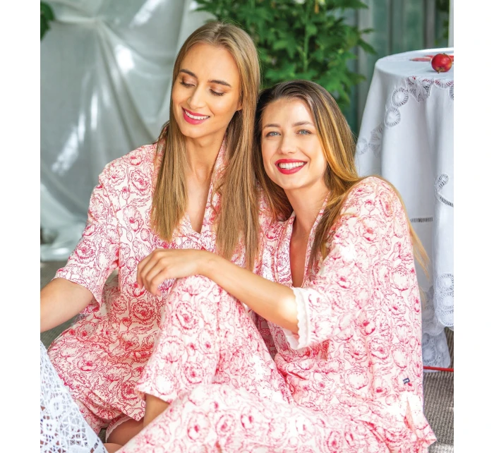 Pyžamo Key LNS 564 A26 kr/r S-XL na zip