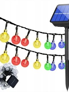 LAMPA SOLARNA OGRODOWA GIRLANDA model 21831059