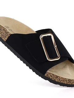 Dámské plážové žabky černé Potocki GN17309