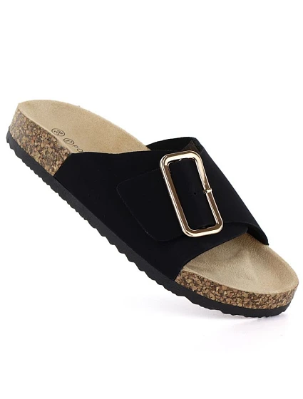 Dámské plážové žabky černé model 22116473 - Potocki