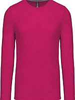 Kariban K 359 Pánské tričko s dlouhým rukávem 20.K359 fuchsia