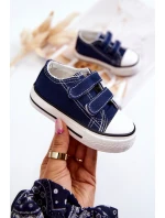 Dětské tenisky na suchý zip námořnická modrá model 21578754 - Boto Dětské tenisky na suchý zip námořnická modrá model 21578754 - Boto
